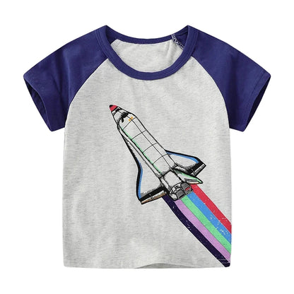 Kids Airplane T-Shirt Fun And Stylish
