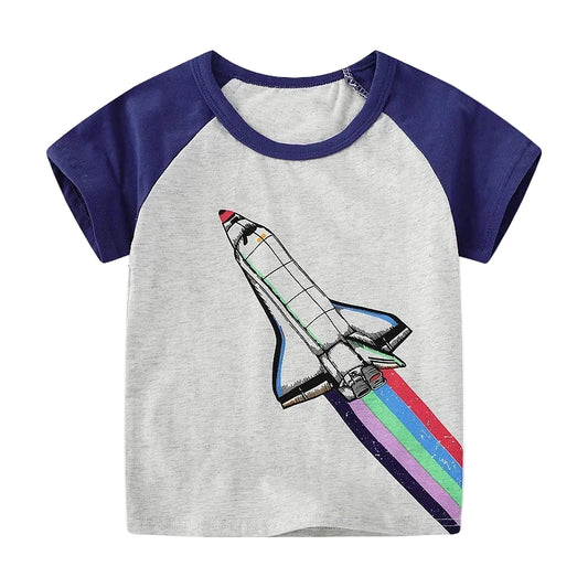 Kids Airplane T-Shirt Fun And Stylish