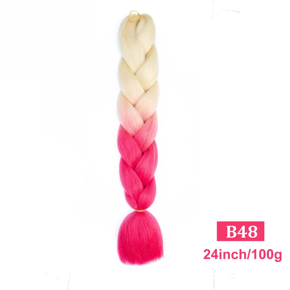 Ombre Braiding Hair Extensions Trendy Styles