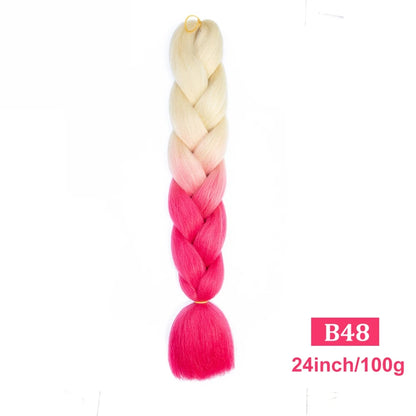 Ombre Braiding Hair Extensions Trendy Styles