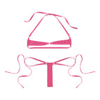 Micro Bikini - Pink Trendy Swimwear