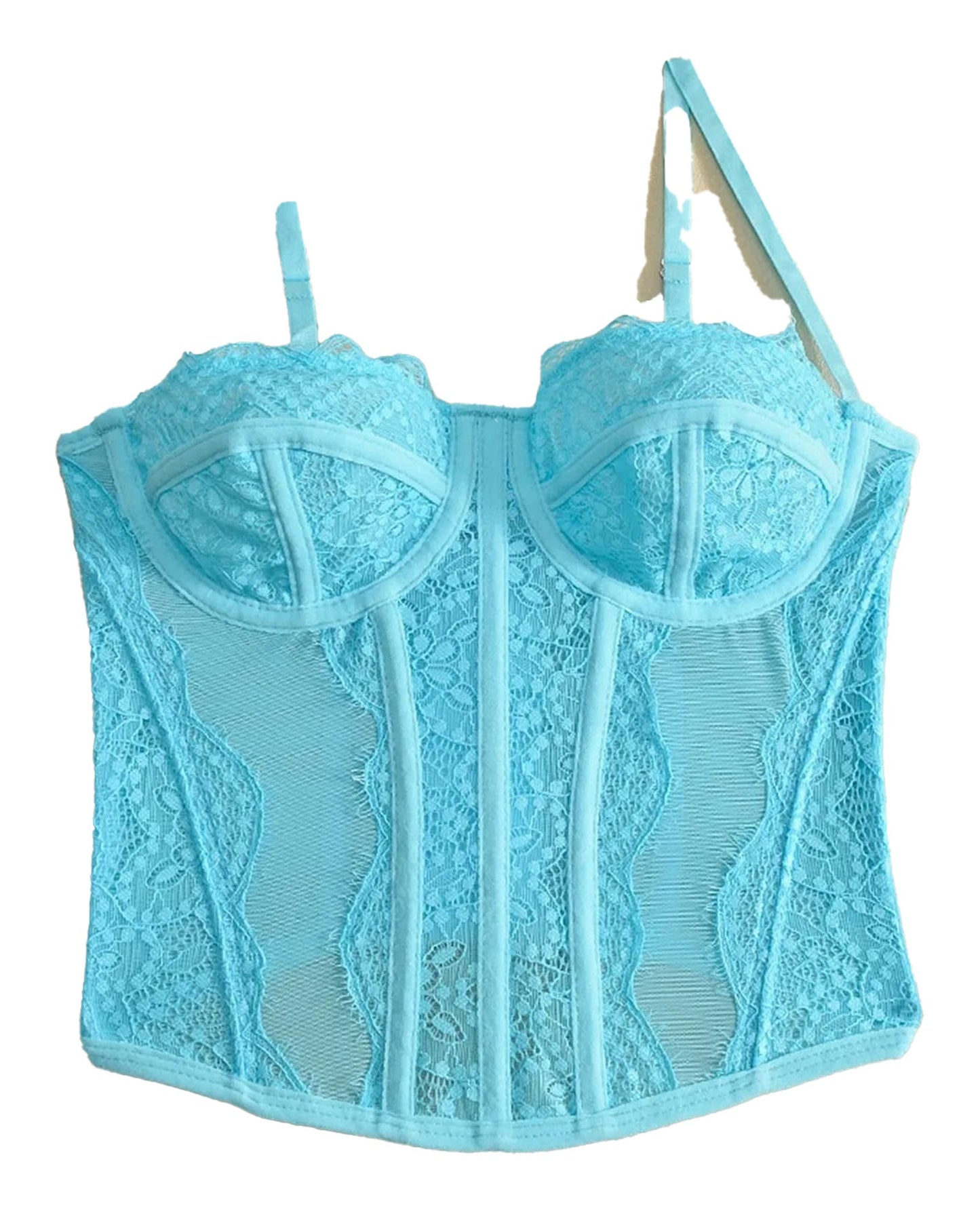 Plus Size Gothic Corset Top In Multiple Colors