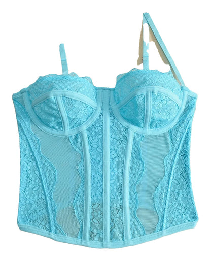 Plus Size Gothic Corset Top In Multiple Colors