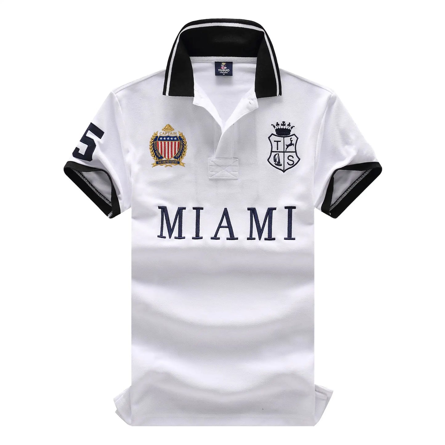 Miami Polo Shirts For Men Trendy Pink Style