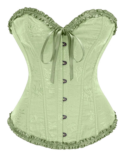 Floral Lace Corset Top For Women