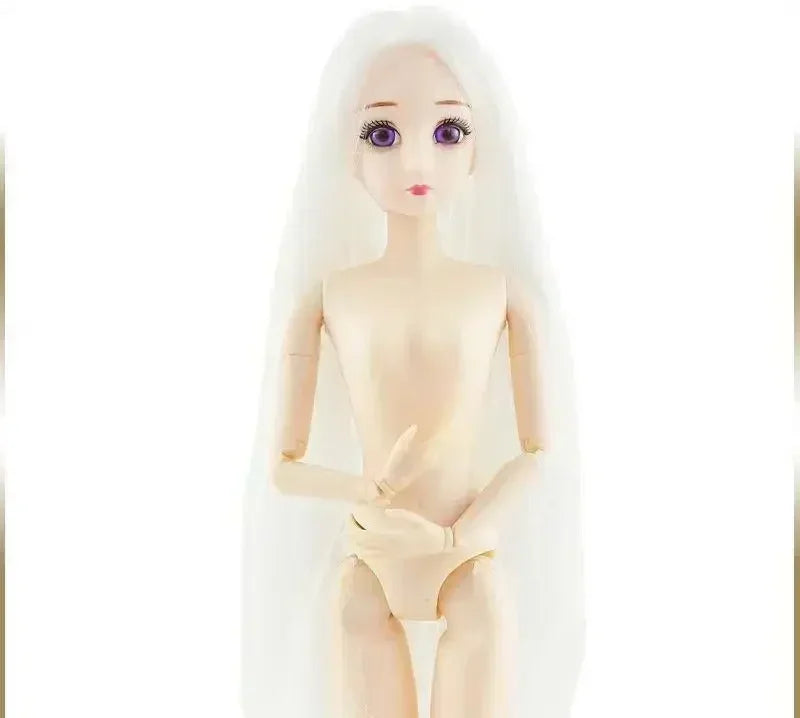 30cm 12 - Joint Movable BJD Fashion Doll with Outfit and Shoes