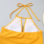 Women's Stylish Orange Bikini Top
