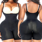 Padded Hip Enhancer and Butt Lifter Body Shaper Jumpsuit