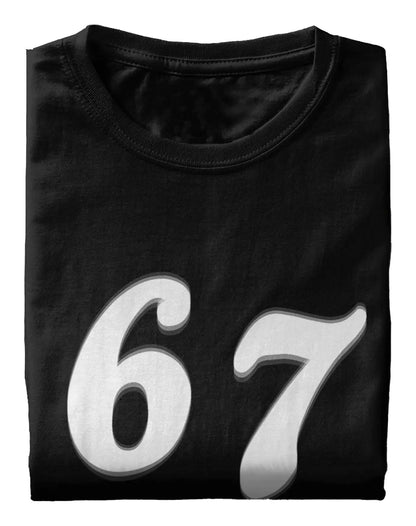 Funny Six Seven Men’s T-Shirt - Vintage 100% Cotton Crewneck Graphic