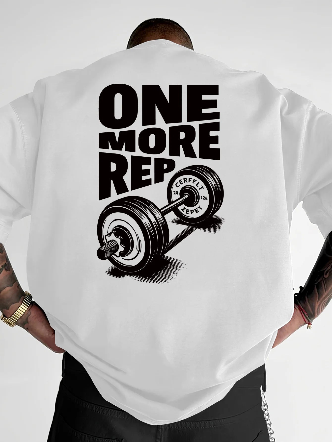 Vintage T Shirt - One More Rep Design
