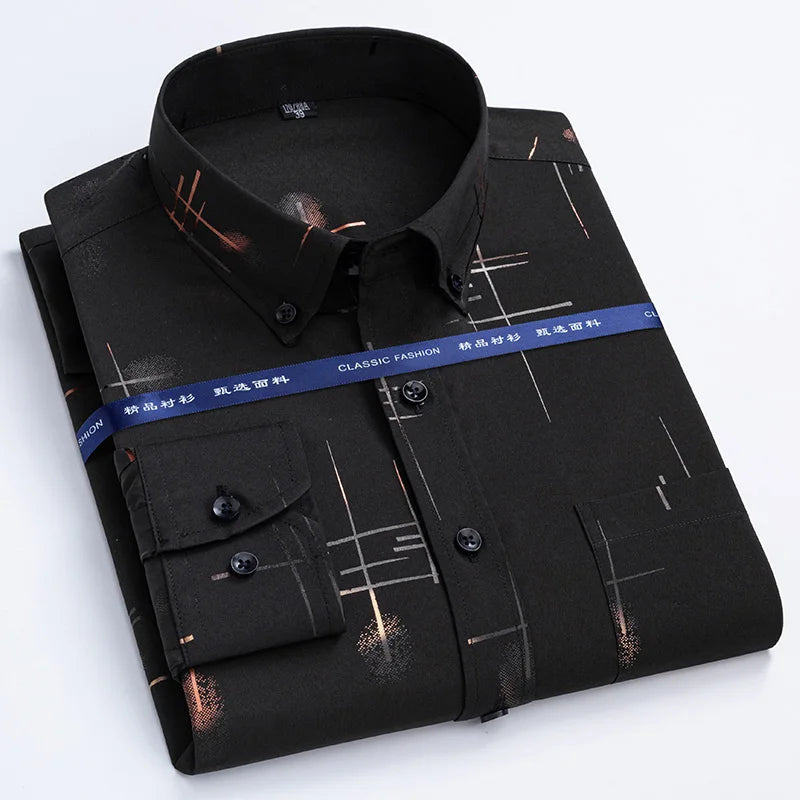 Mens Non-Iron Dress Shirts Stylish & Comfortable