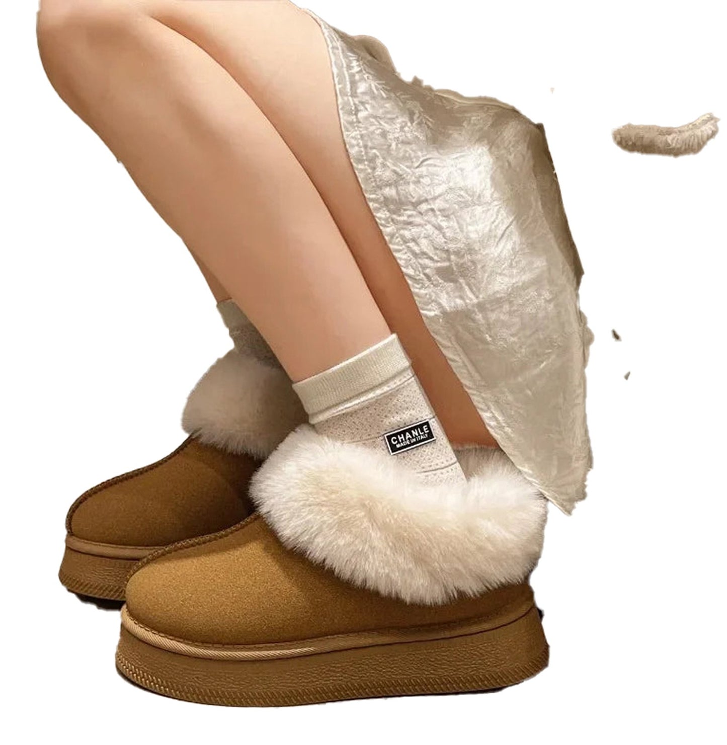 Faux Fur Winter Boots For Women