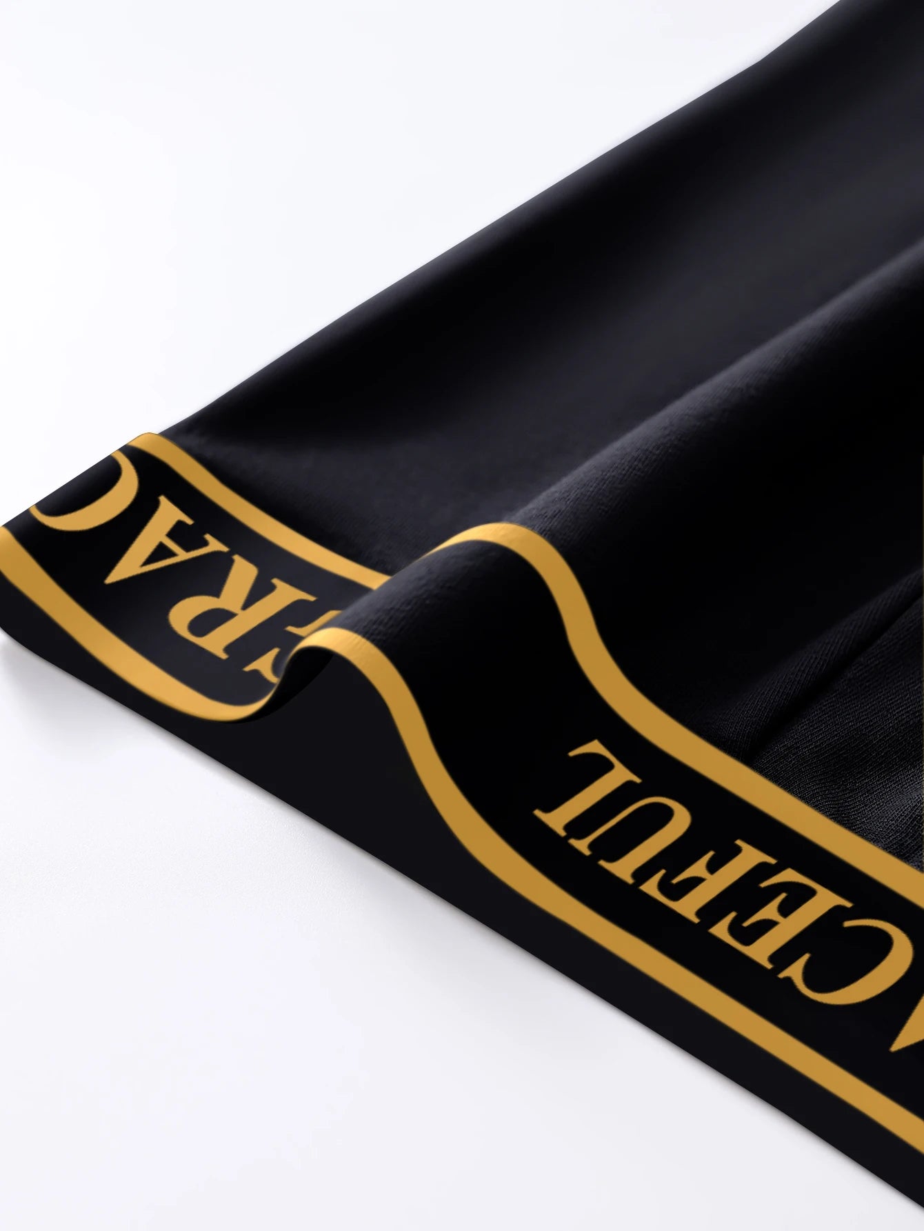 Mens Black Boxer Briefs Set 4 Pieces