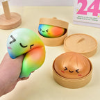 Rainbow Dumpling Slow-Rising Squishy