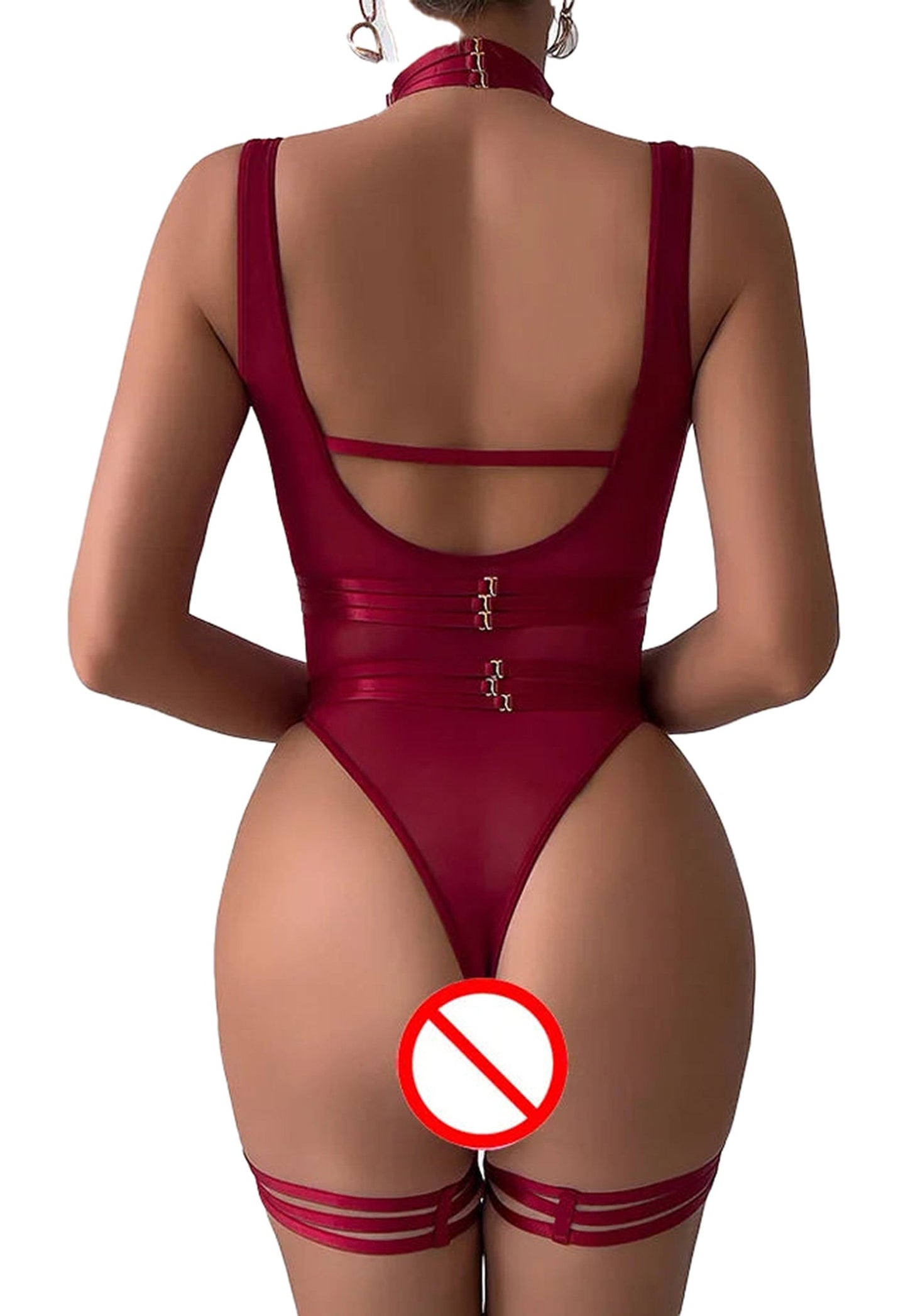 Open Crotch Lingerie Bodysuit For Bold Fashion