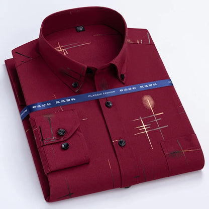 Mens Non-Iron Dress Shirts Stylish & Comfortable