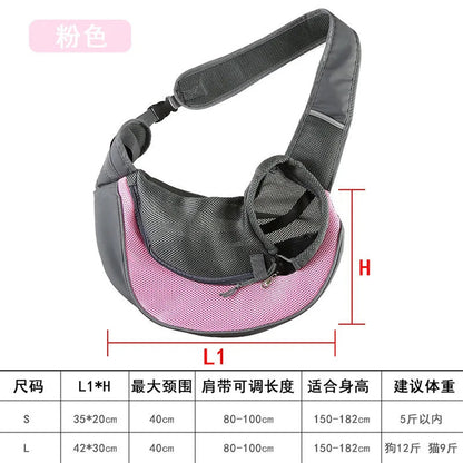 Dog Sling Carrier Bag For Pet Comfort
