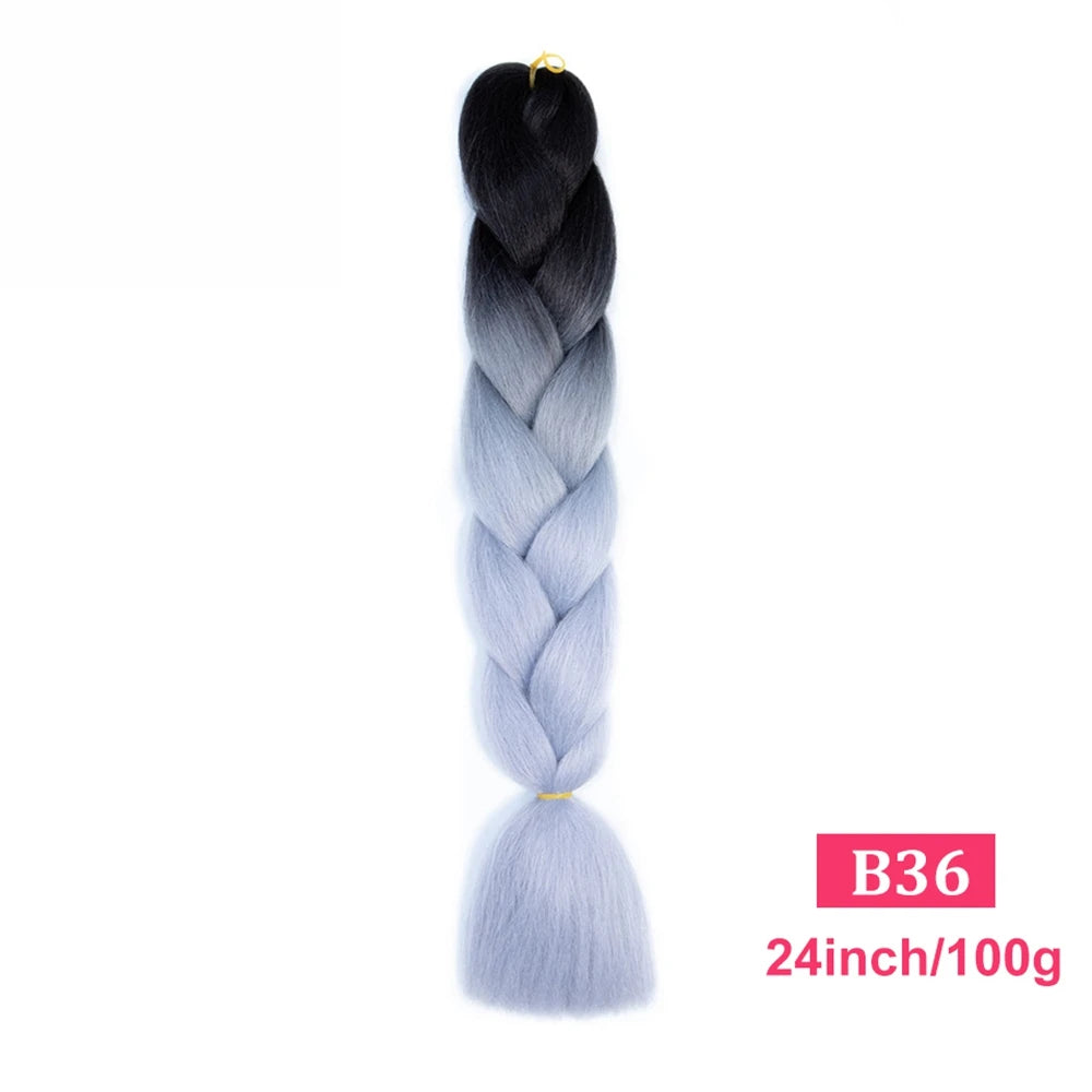 Ombre Braiding Hair Extensions Trendy Styles