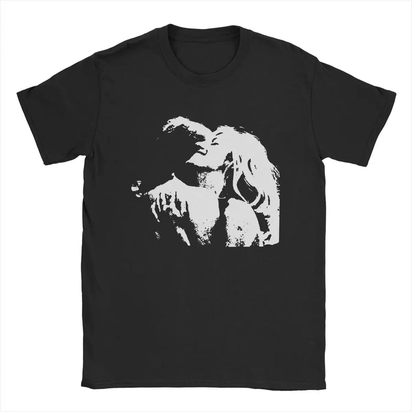 Front View of Men's 90s TV Girl Band Cotton T-Shirt