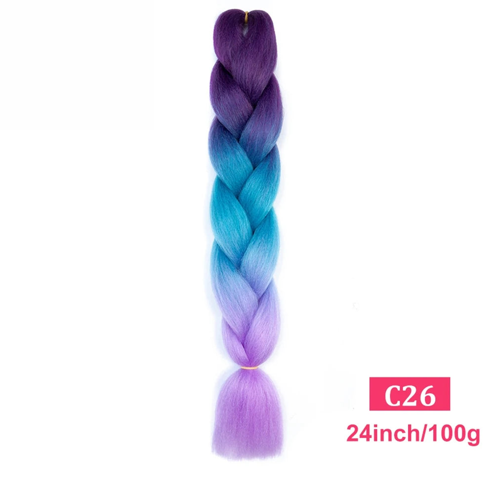 Ombre Braiding Hair Extensions Trendy Styles