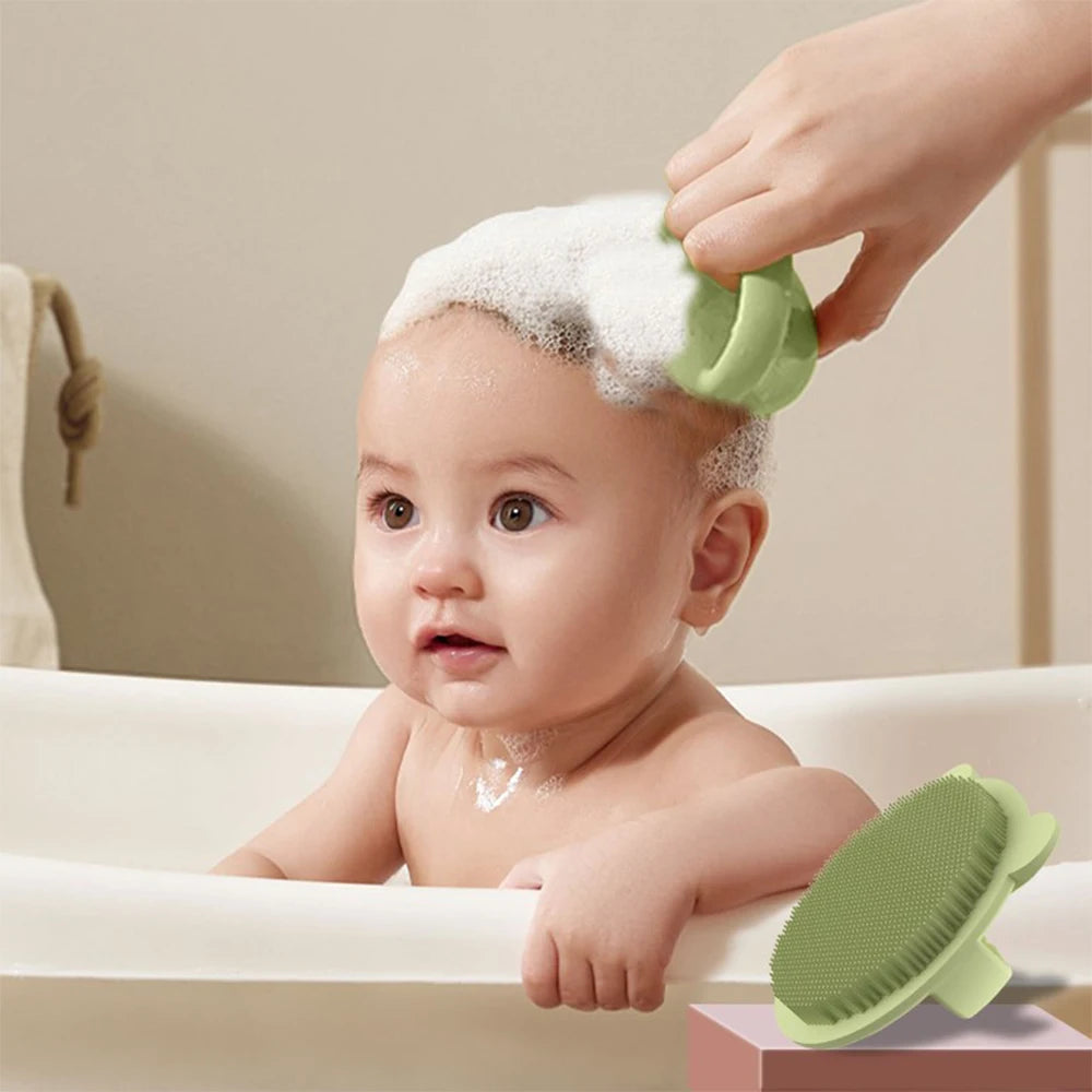 Soft Silicone Baby Bath Brush