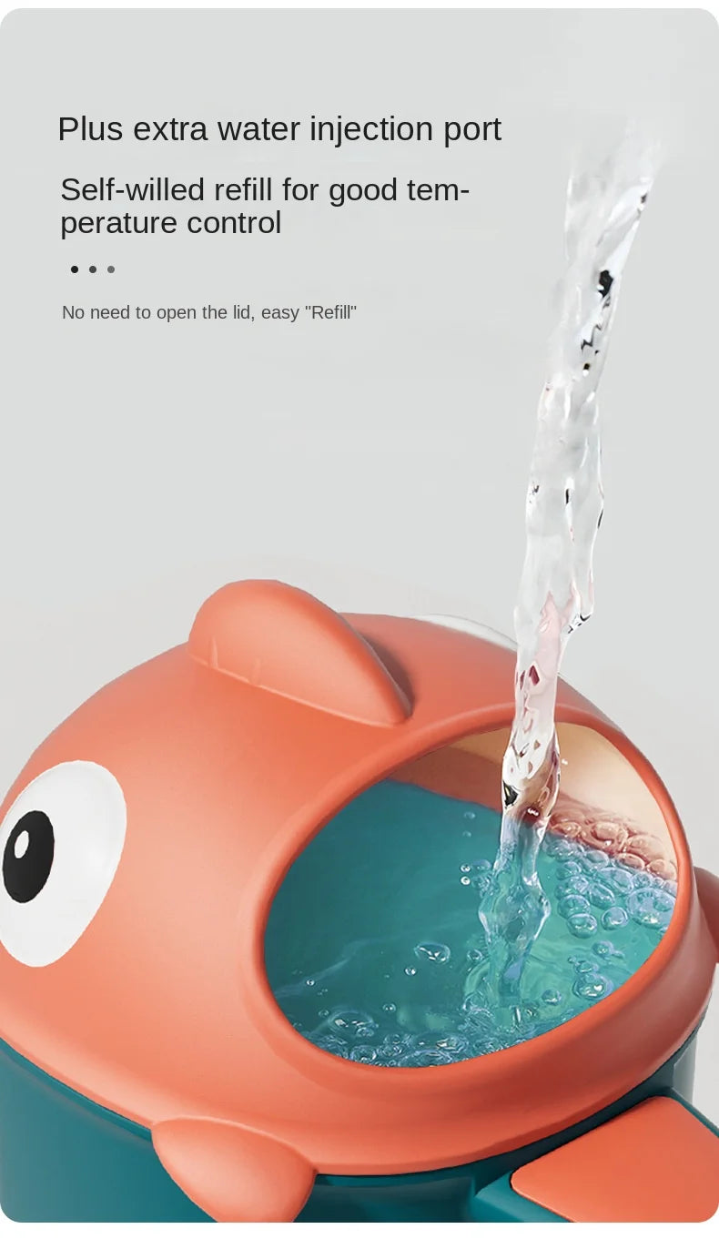 Shark-Shaped Baby Rinse Cup