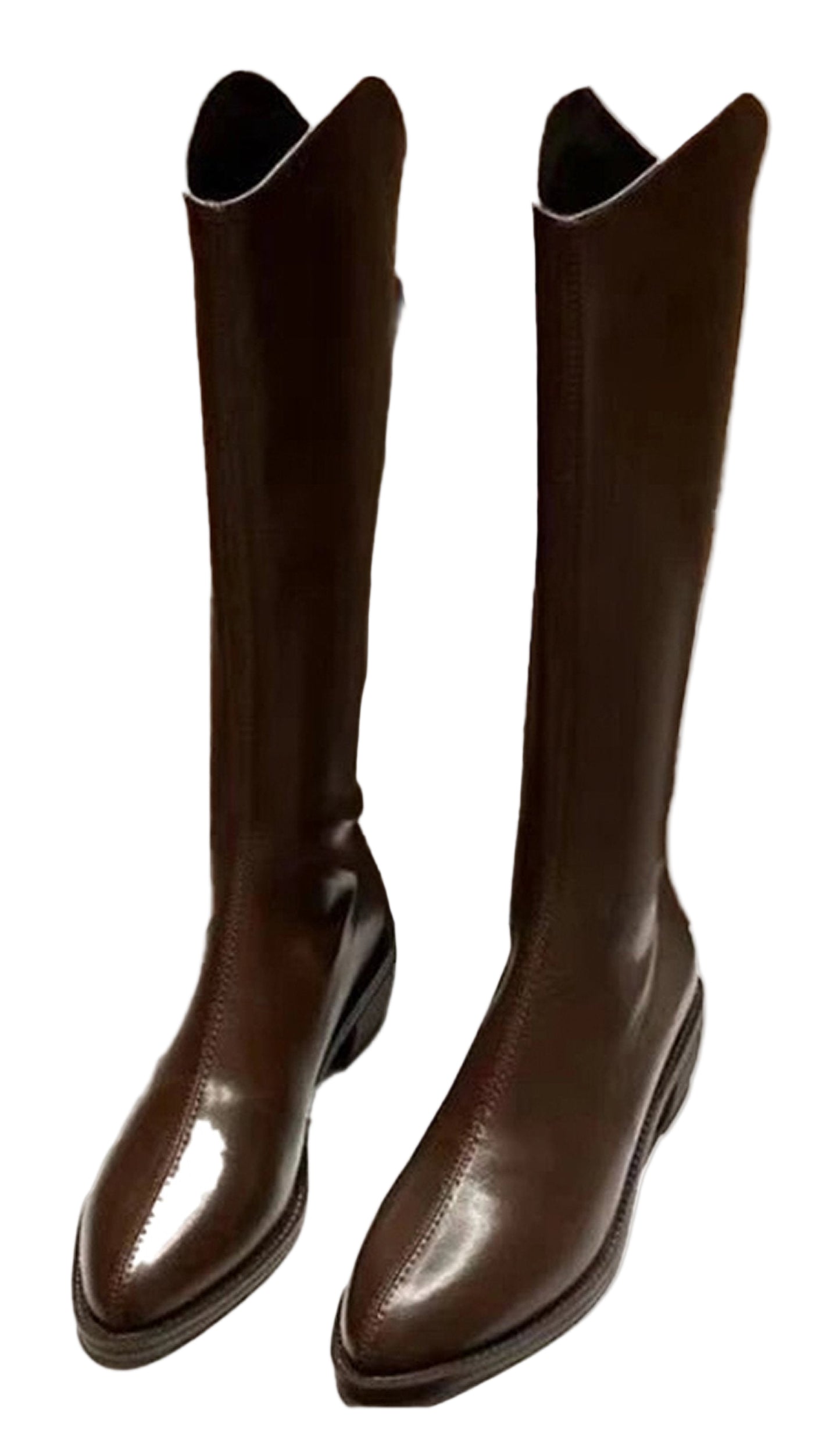 Knee High Heeled Boots For Women
