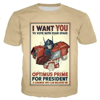 Kids 3d Robot T-Shirt Fun And Stylish