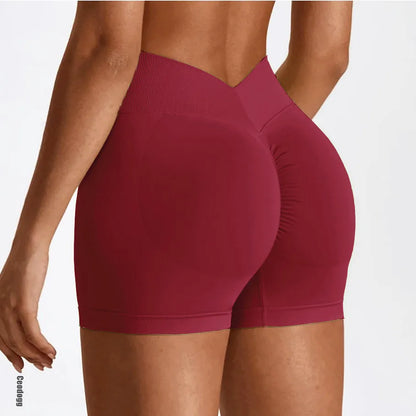 Scrunch Butt Yoga Shorts For Women