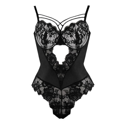 Plus Size Lace Bodysuit Lingerie