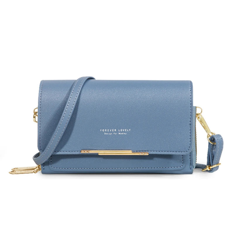 Womens Korean Handbag Multi Card Large Capacity Casual Shoulder Bag