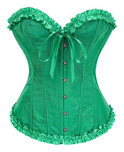 Floral Lace Corset Top For Women