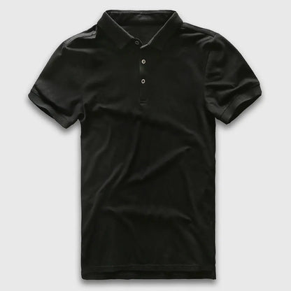Mens Vintage Grey Polo Shirt