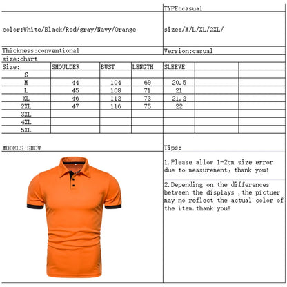 Mens Solid Color Polo Shirt – Stylish Fit