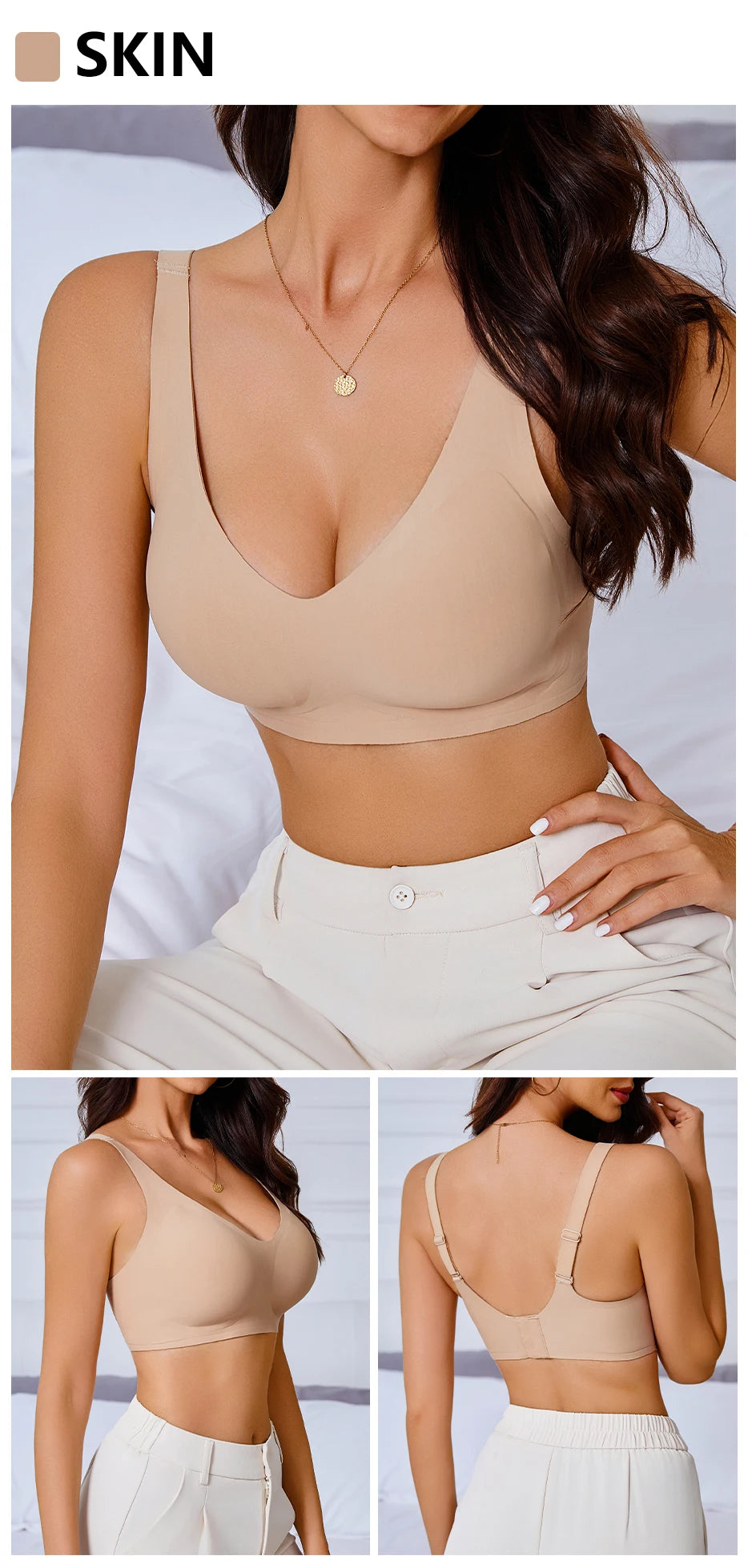 Underwire in Bra for All-Day Comfort