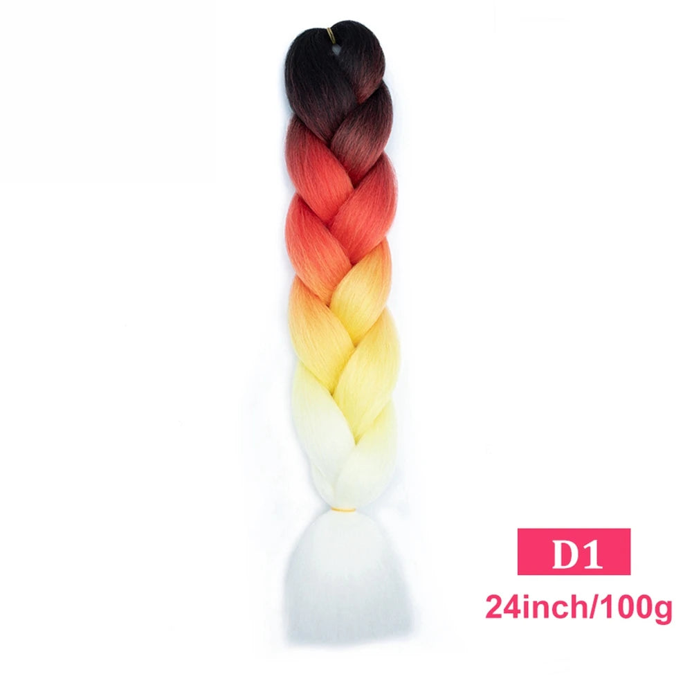 Ombre Braiding Hair Extensions Trendy Styles