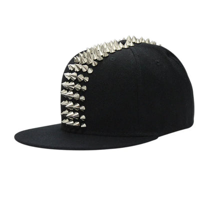 Hip Hop Street Dance Cap With Spikes