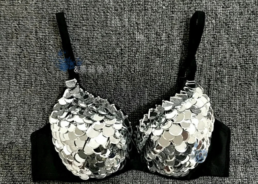 Blackpink Stage Outfit Spiked Bra Top