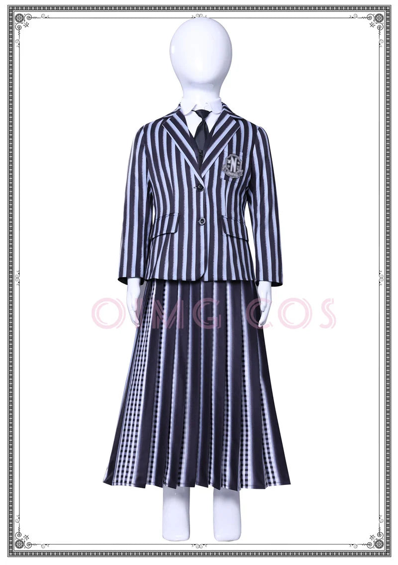 Halloween Costume Striped Suit Set