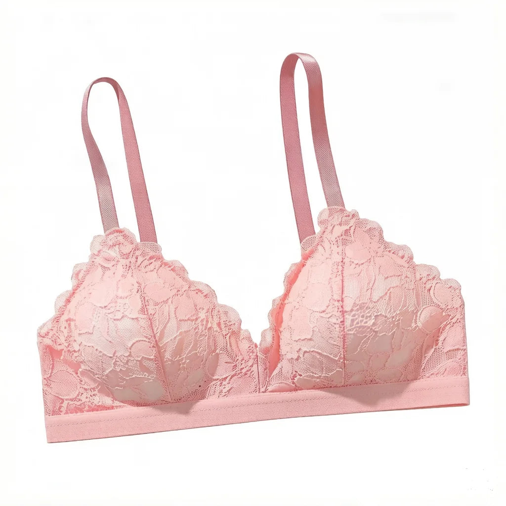 Underwire in Bra with Lace Design