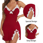 Babydoll Lingerie with Lace Details