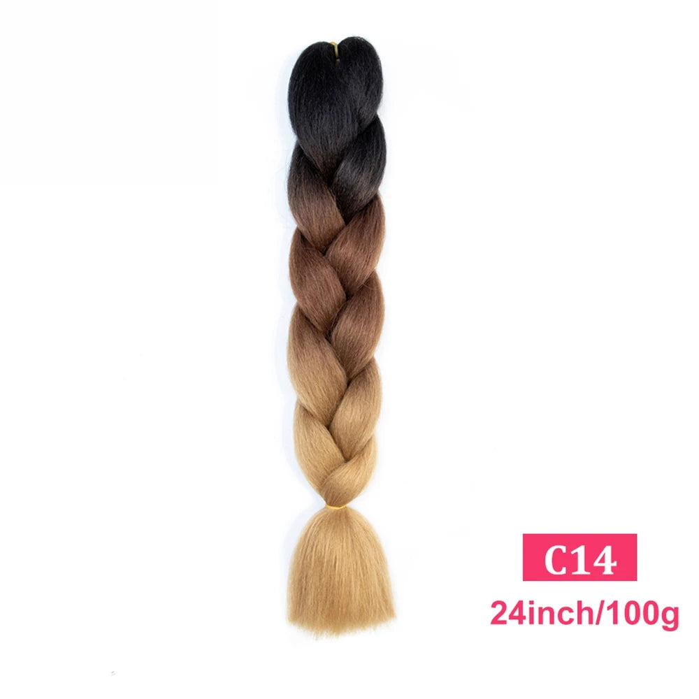 Ombre Braiding Hair Extensions Trendy Styles