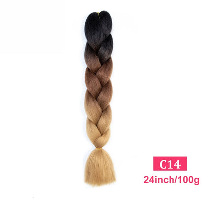 Ombre Braiding Hair Extensions Trendy Styles