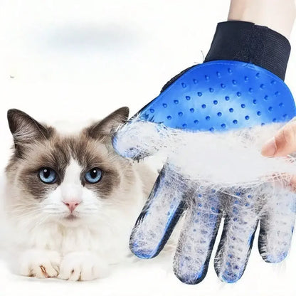 Pet Grooming Glove For Cats And Dogs