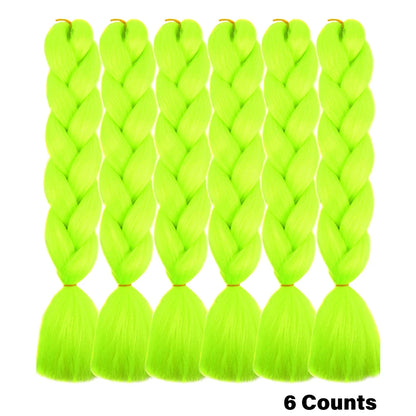 Ombre Crochet Braiding Hair Extensions