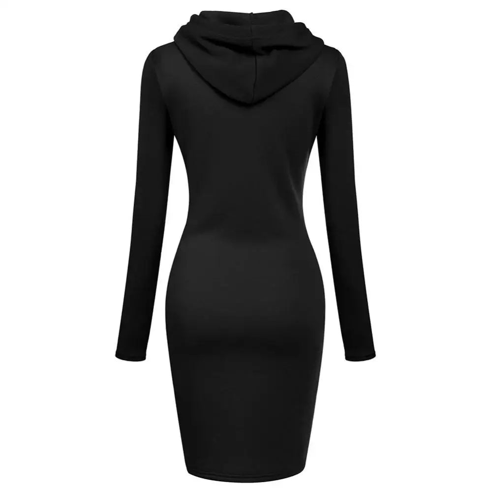 Hooded Dress For Women Autumn Collection