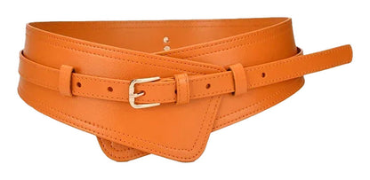 Womens Cow Leather Corset Belt Chic Styles