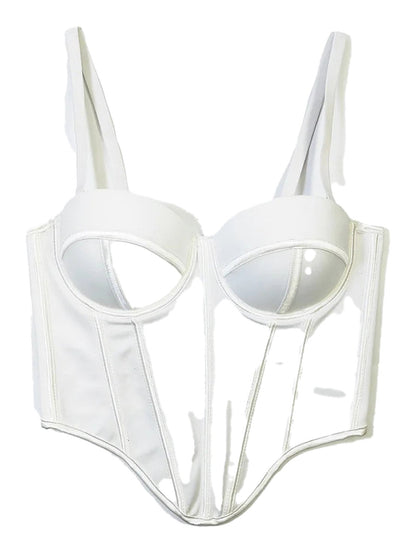 Sexy Red Corset Top For Women