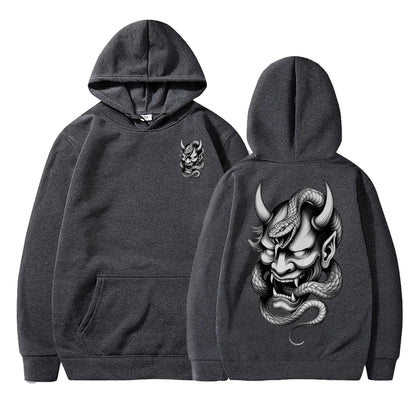 Mens Printed Hoodie With Unique Design