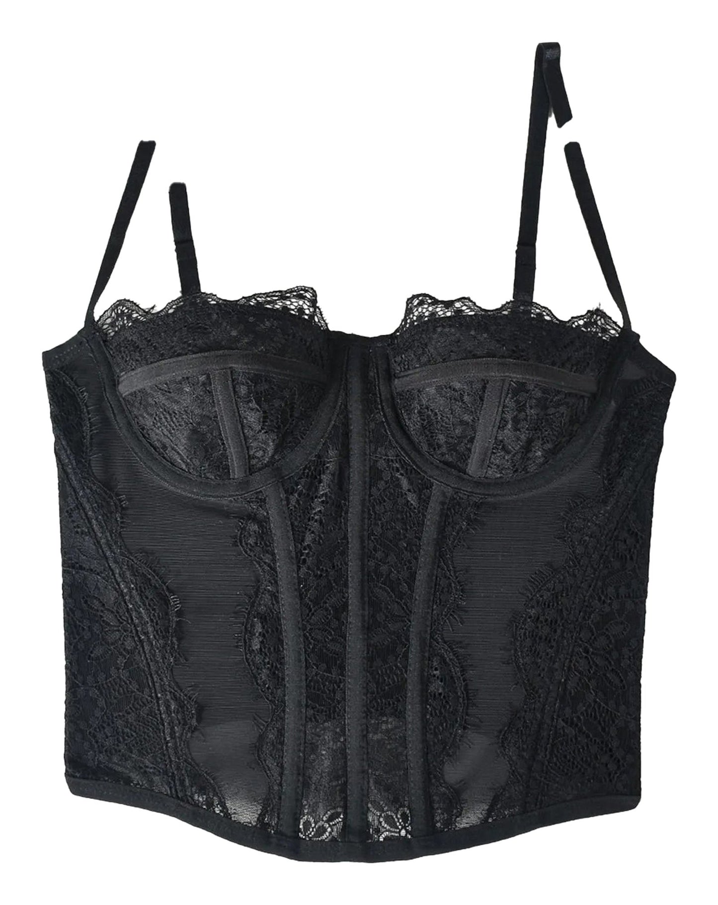 Plus Size Gothic Corset Top In Multiple Colors